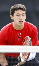 No. 15 Texas Tech won the doubles point and added singles victories from Raony Carvalho, Rafael Garcia, and Raphael Pfister in a 4-0 win over LSU.