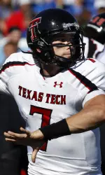 Seth Doege connected with Eric Ward on a 40-yard scoring pass, found Jacoby Franks for a 13-yard TD toss and made it 45-27 with an 18-yard touchdown pass to Ward.