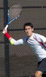 The No. 14 Texas Tech men's tennis team lost to the No. 13 Kentucky Wildcats in the Intercollegiate Tennis Associations' National Men's Team Indoor Championship consolation match at the Seattle Tennis Club.