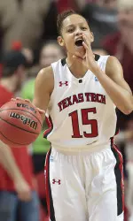 Casey Morris led Texas Tech with a game-high 17 points.