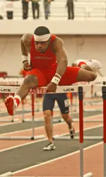 Omo Osaghae set the school record in the 110M hurdles today with a 13.49