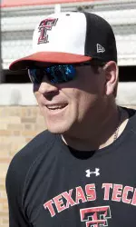 Texas Tech head coach Dan Spencer