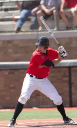 Kevin Whitehead ready at the plate.