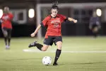 Sarah Ellison scored the lone goal for the Red Raiders.