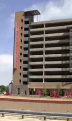 Raider Park provides easy access to Jones AT&T Stadium on gameday.