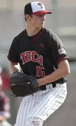 Trey Masek allowed only one hit through five innings