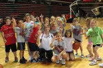Kristy Curry's Day Camp began this week. There will be three more camps this summer.