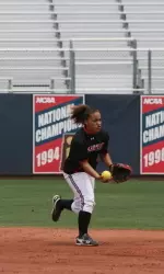 Logan Hall at Thursday's practice