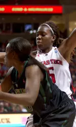 Christine Hyde and No. 21 Texas Tech battle Kansas.