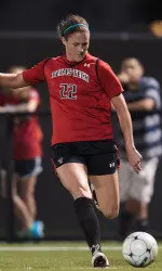 Dawn Ward scored Texas Tech's game-winner Friday night in a 1-0 victory at Texas.