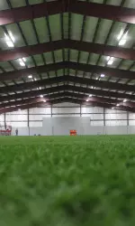Texas Tech unveiled the Gerald Myers Indoor Soccer Facility Wednesday