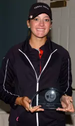 Kim Kaufman won her first career tournament Sunday.