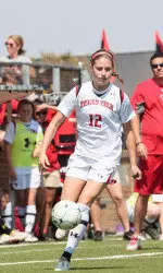 Freshman Janine Beckie was named Big 12 Offensive Player of the Week as announced by the conference Tuesday.