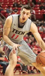 Dejan Kravic led the scoring for Texas Tech with 22 points.