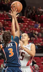 Morris scored a game-high 13 points Sunday.