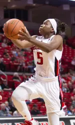 Christine Hyde had 25 points in Tech's last game.