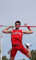 Jeremy Doddridge set a new personal record in the pole vault Saturday at the UTEP Springtime meet.