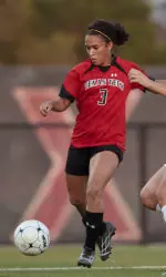 Conner Williams recorded two assists in the Red Raiders 2-0 shutout over LSU in their spring opener Saturday.