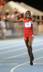 Former Texas Tech standout Sally Kipyego qualified for the Kenyan Olympic team Friday.