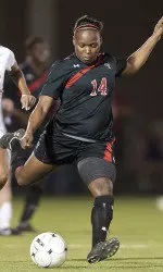 Preseason All-Big 12 selection Tiffini Smith and the Red Raiders open their 2012 season Friday night.