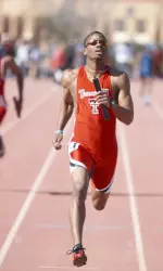 Michael Mathieu finished third in his 200-meter heat to automatically advance to Wednesday's semifinals at the 2012 Olympics
