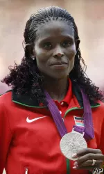 Former Texas Tech great Sally Kipyego won silver in the 10,000-meter run on Aug. 3.