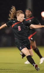 Texas Tech defeated Oklahoma 2-1 Friday night at the John Walker Soccer Complex for its fifth-straight win in a Big 12 home opener.