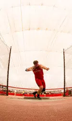 Texas Tech's Kole Weldon is one of three Tech athletes in the top-20 of the national rankings.