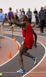 Kennedy Kithuka and the Red Raider distance medley relay ran the No. 2 time in the country Friday at the Masked Rider Open.