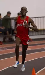Senior Kennedy Kithuka and the Red Raider distance medley relay team currently rank No. 1 in the nation.