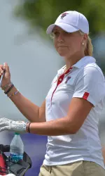 Arvidsson won her first collegiate tournament last week.