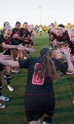 Sophomore Alli Murphy scored her fourth goal of the season Friday as No. 14 Tech topped TCU 2-0 at the John Walker Soccer Complex.