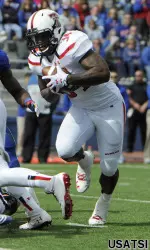 Kenny Williams rushes for a touchdown.