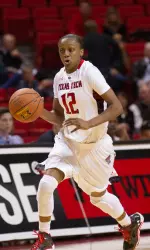 Amber Battle scored a career-high 21 points Sunday.