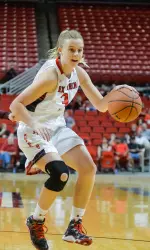 Minta Spears scored a career-high 25 points on Sunday.