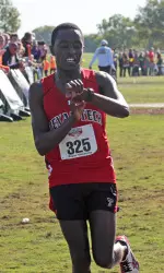 Texas Tech senior Kennedy Kithuka finished runner-up today at the NCAA Cross Country Championship.