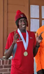 Kennedy Kithuka earned All-America honors Monday as announced by the U.S. Track and Field and Cross Country Coaches Association.