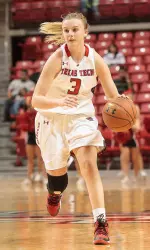 Minta Spears scored a game-high 20 points in Texas Tech's 73-51 win in an exhibition game on Monday night at United Spirit Arena.