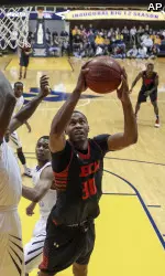 Jaye Crockett finished with a double-double.