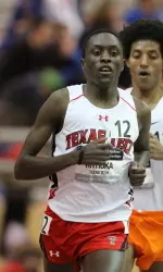 Texas Tech senior Kennedy Kithuka won his second Big 12 title on Sunday.