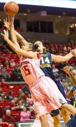 Casey Morris led Tech with 20 points.