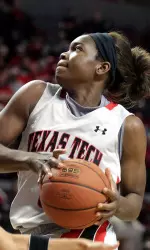 Christine Hyde scored her first career double-double.