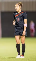 Sophomore defender Jaelene Hinkle is one of three Red Raiders currently representing Texas Tech at U.S. National Team camps.