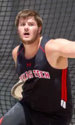 Sophomore thrower Kole Weldon qualified for his second consecutive NCAA Championships in the discus throw Thursday in Austin.