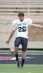 Senior punter Ryan Erxleben