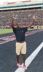 Senior Kennedy Kituka was named Monday by the USTFCCCA as the National Athlete of the Week.