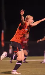 Senior Hayley Haagsma netted her first carer game-winning goal Friday in a 1-0 victory over Cal State Fullerton.