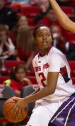 Ivonne CookTaylor scored her first career double-double on Sunday.