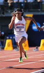 Texas Tech junior sprinter Cierra White is receiving votes on the USTFCCCA Women's Preseason Bowerman Watch List