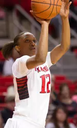 Battle scored 19 and had 10 rebounds on Sunday.